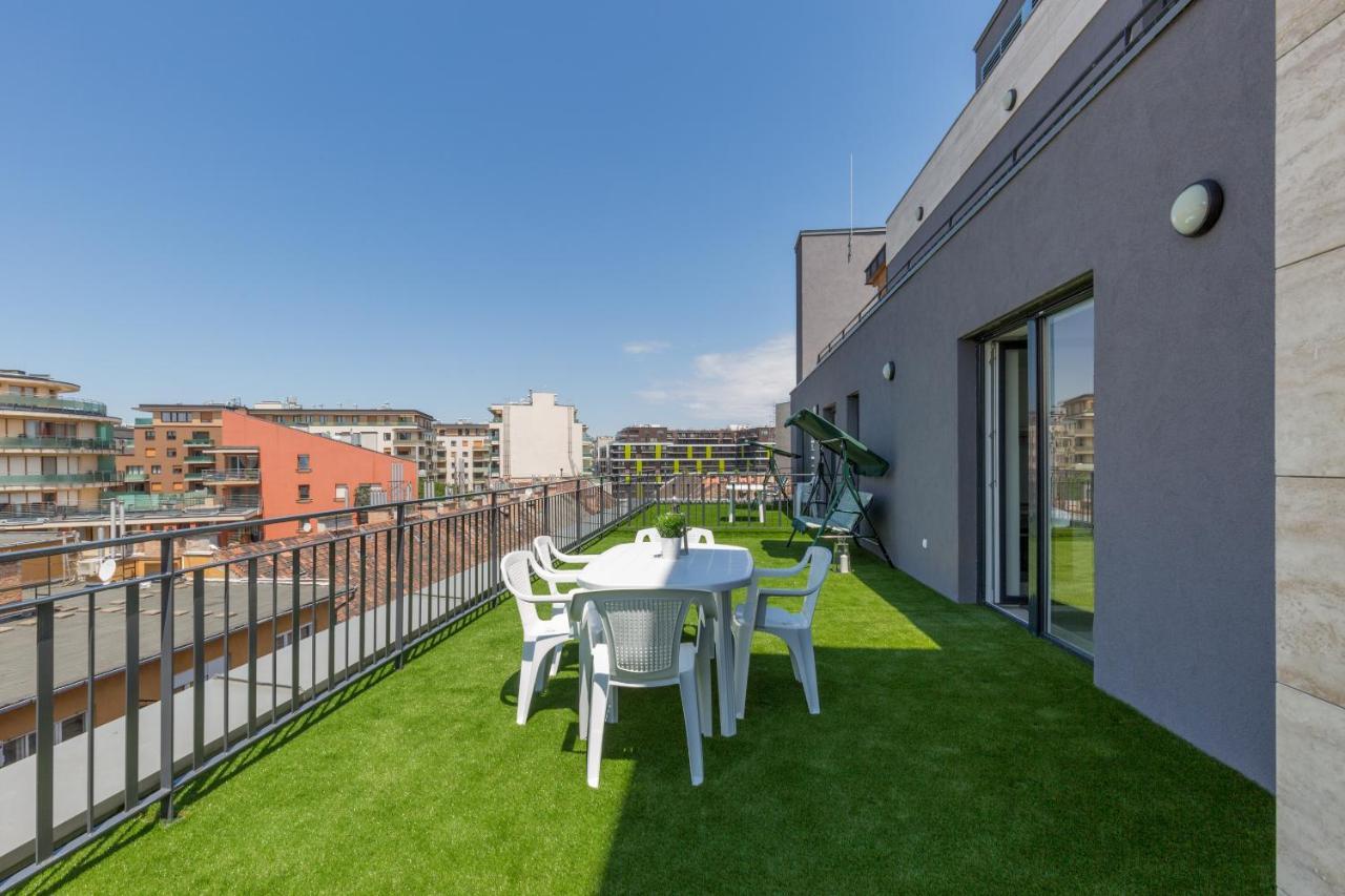 Budapest Downtown Residences Leo - Ac, Elevator, Terrace Exterior foto