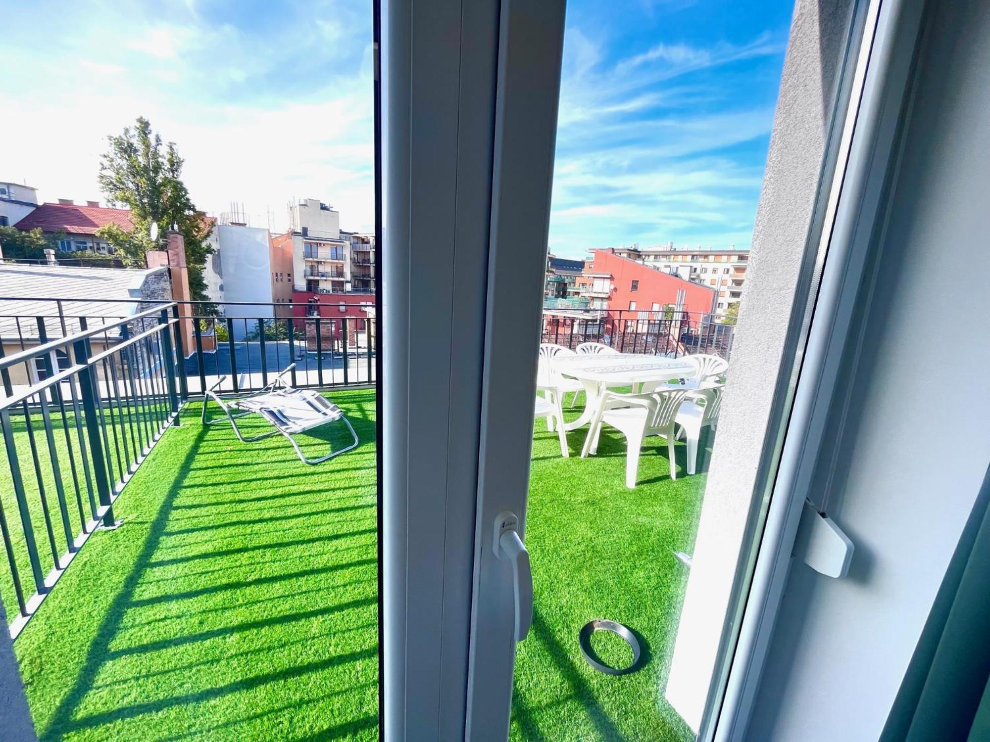 Budapest Downtown Residences Leo - Ac, Elevator, Terrace Exterior foto